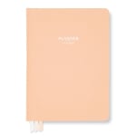 LH Planner - Weekly Medium - Apricot - Horizontal Undated 12-month DS