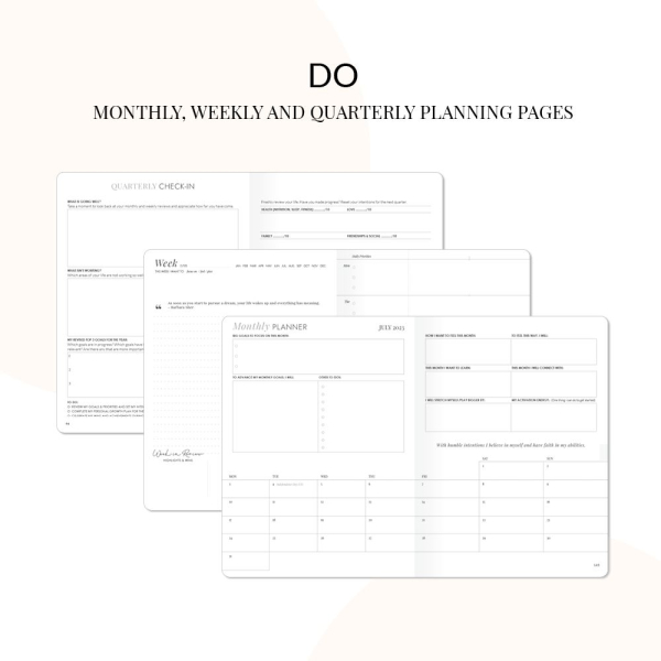 LH Planner - Do layout pages - dated