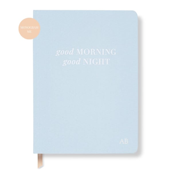 Good Morning Good Night - Sky Blue - Daily Practice Journal
