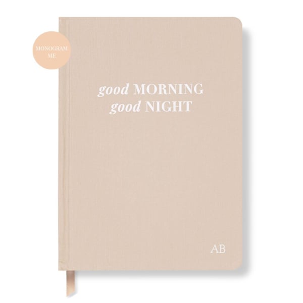 Good Morning Good Night - Mocha - Daily Practice Journal