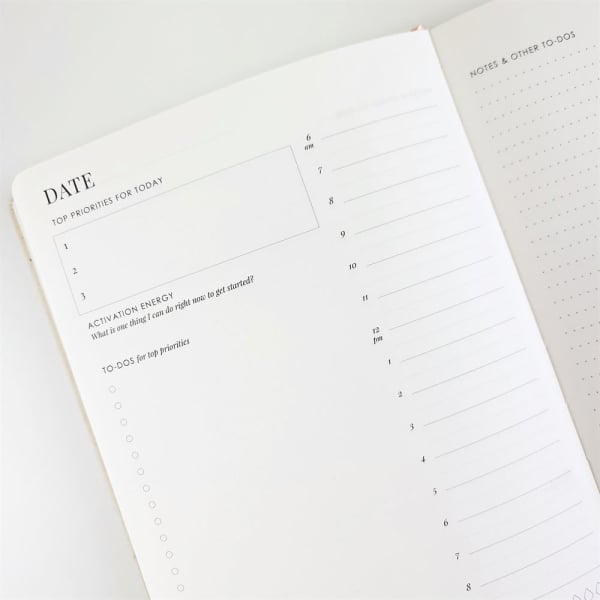 Day Organiser - Prioritise What Matters (mental resilience edition)