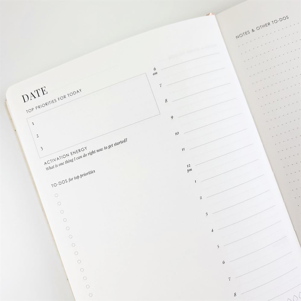Day Organiser - Prioritise What Matters (mental resilience edition)