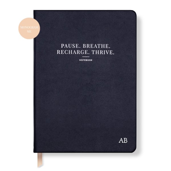 Mind By Design Notebook - Midnight Blue