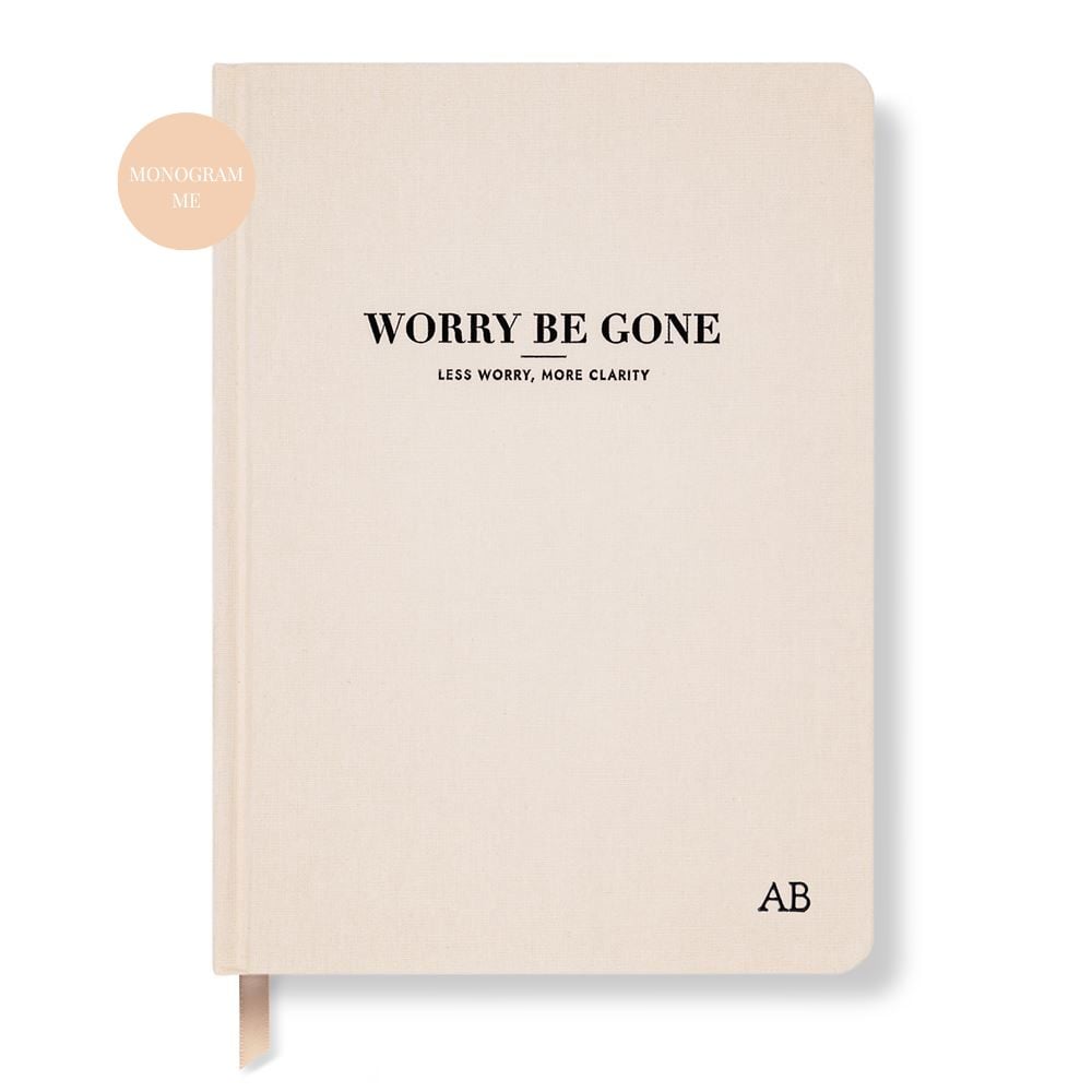 Worry Be Gone - Clarity Journal - Stone