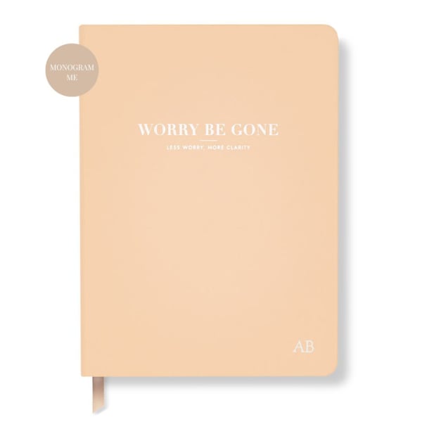 Worry Be Gone - Clarity Journal - Vanilla