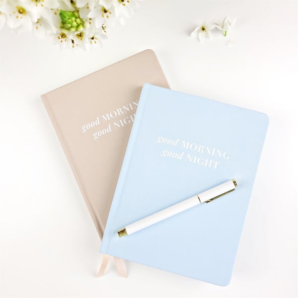 Good Morning Good Night - Sky Blue - Daily Practice Journal