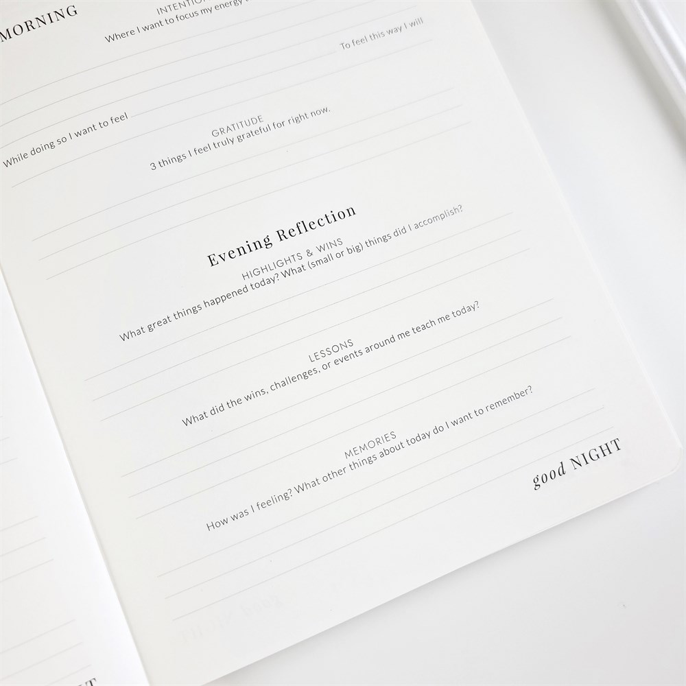 Good Morning Good Night - Daily Practice Journal