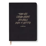 Day Organiser Planner - Black - Make It Happen (Weekly)