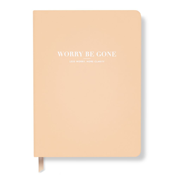 Worry Be Gone - Clarity Journal - Vanilla