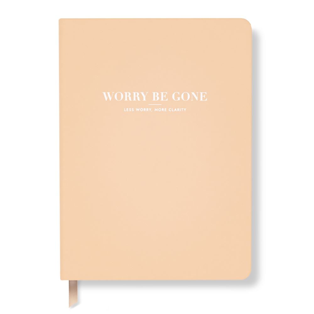 Worry Be Gone - Clarity Journal - Vanilla