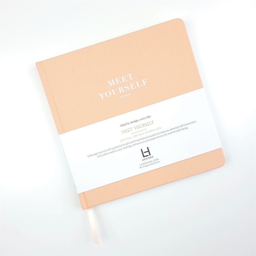 Meet Yourself Journal - Journaling for Self-Awareness - Apricot