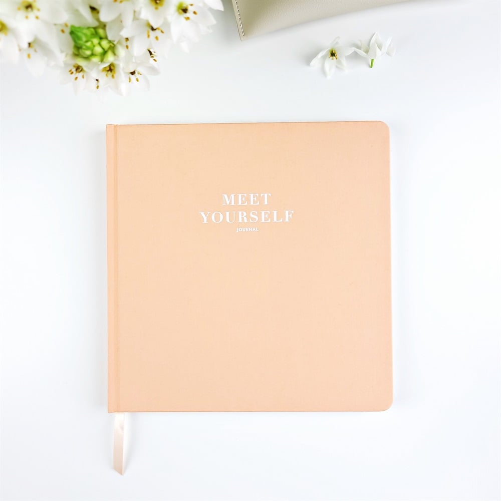 Meet Yourself Journal - Journaling for Self-Awareness - Apricot