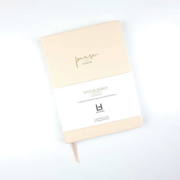 Mind By Design Notebook - Mental Resilience Edition - Cream