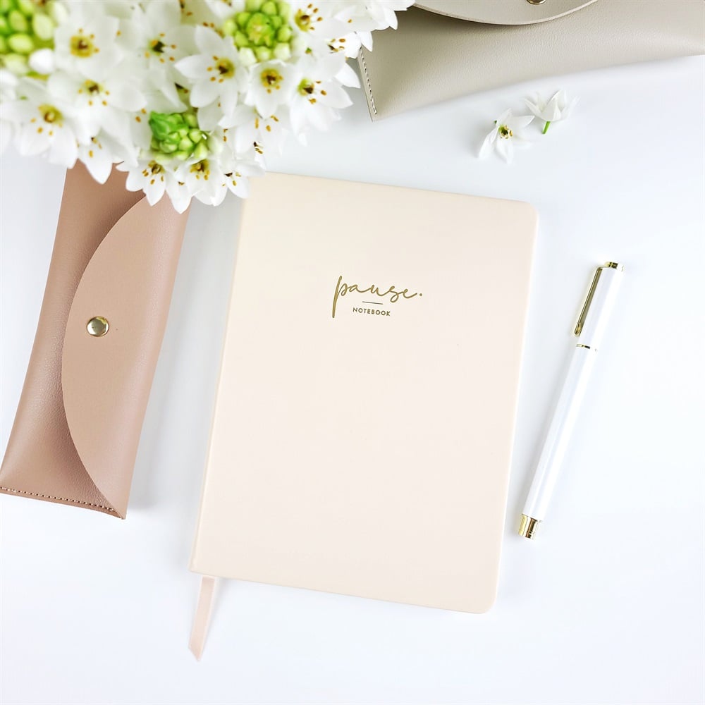 Mind By Design Notebook - Mental Resilience Edition - Cream