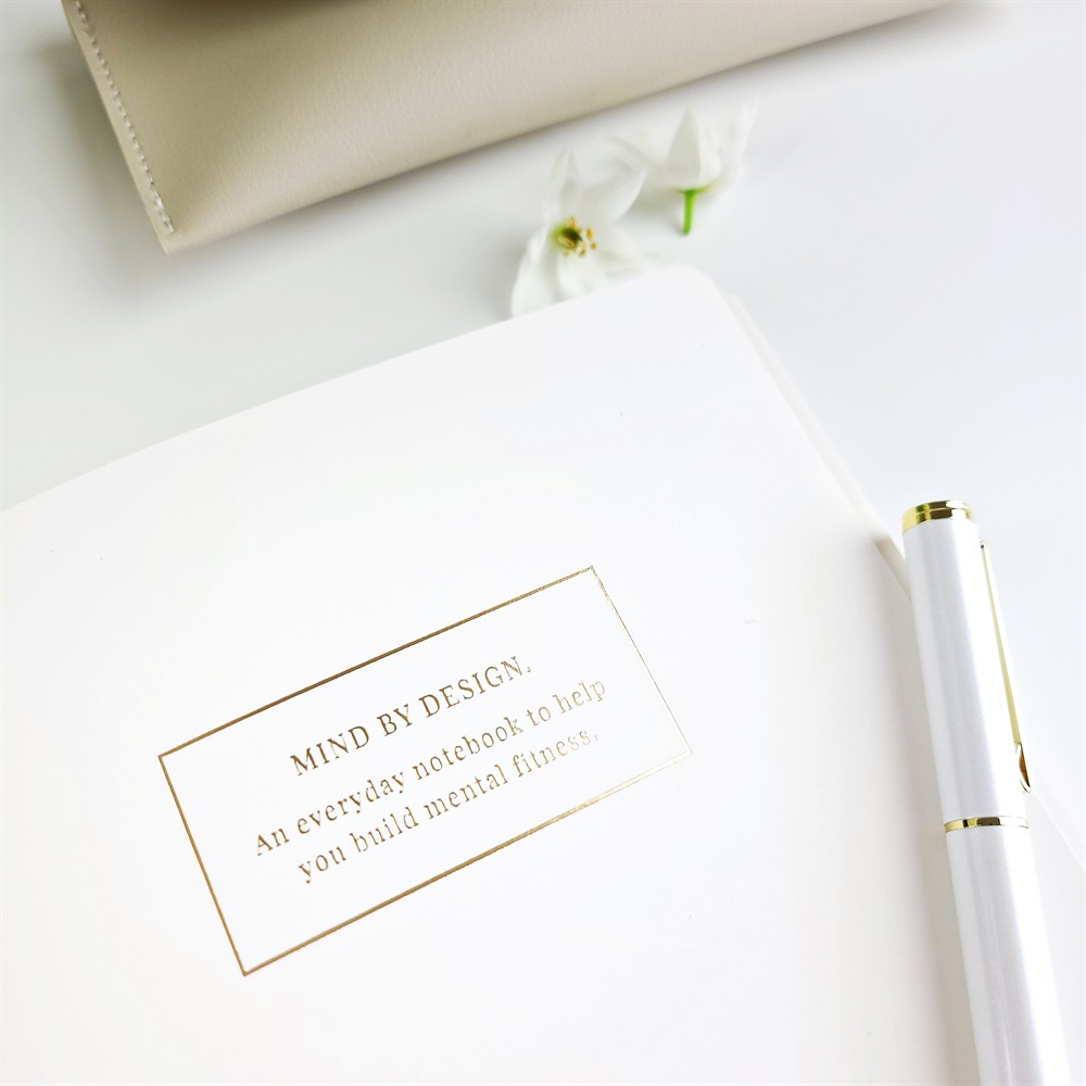 Mind By Design Notebook - Mental Resilience Edition