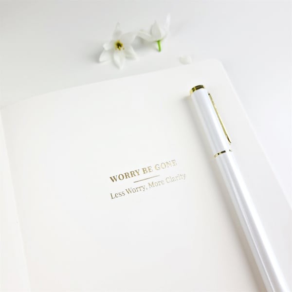 Worry Be Gone - Clarity Journal