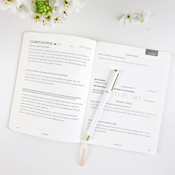 Worry Be Gone - Clarity Journal