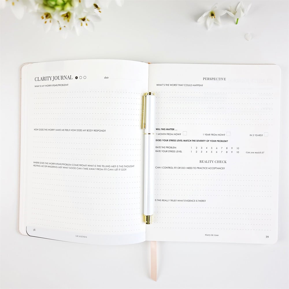 Worry Be Gone - Clarity Journal