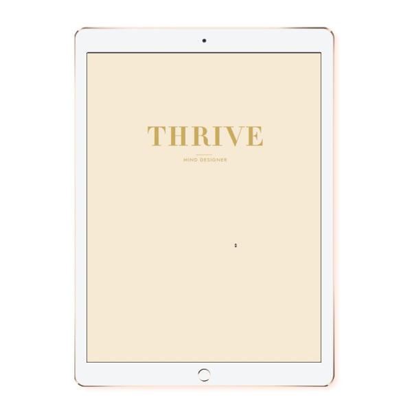Digital Thrive Mind Designer Journal