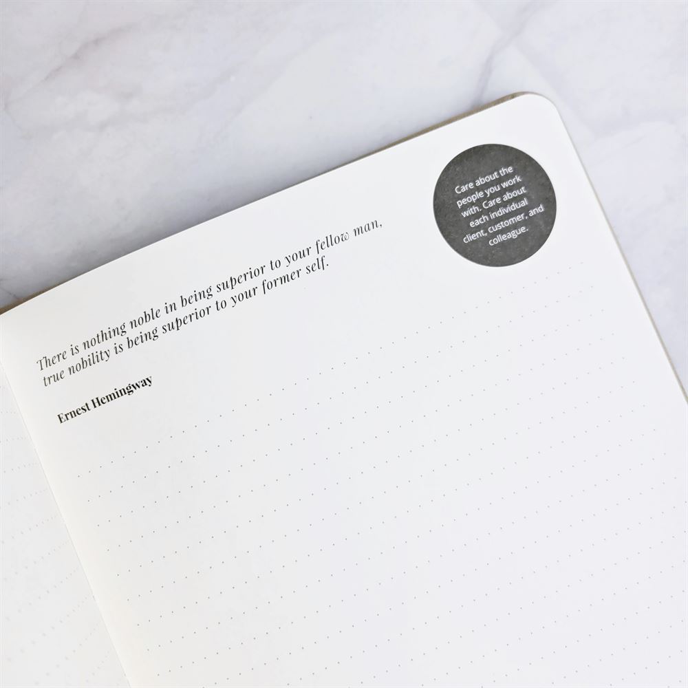 Make Your Mark Notebook - LH Agenda