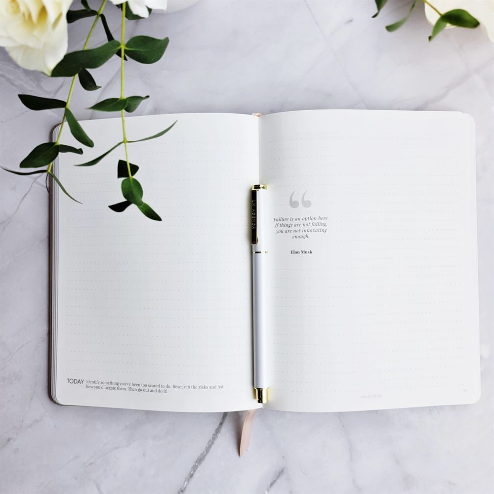 Make Your Mark Notebook - LH Agenda Dot-Lined Make Your Mark Notebook - LH Agenda Dot-Lined