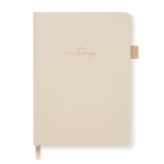 Meeting Notebook - Medium - Ivory
