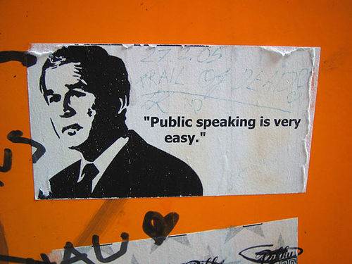public speaking