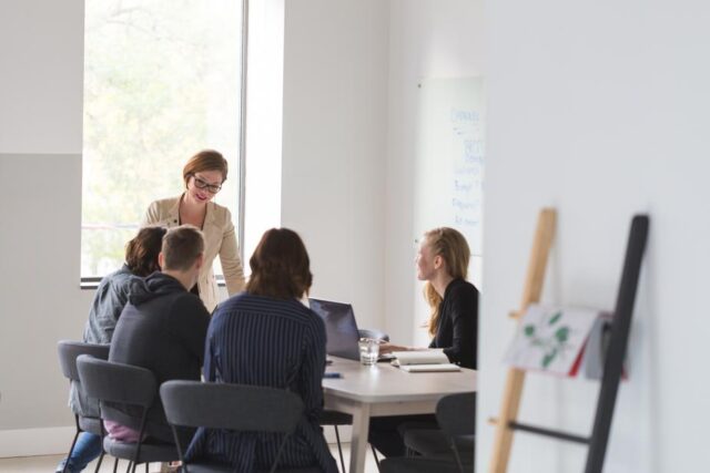 workplace wellbeing meeting