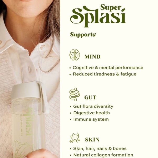 Super Splasí Support Mind, Gut, Skin