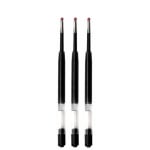 Rollerball Pen Refill Cartridge - Black - Pack of 3