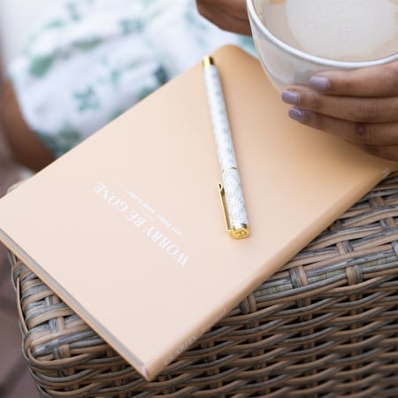 Worry Be Gone Journal Vanilla Worry Be Gone Journal Vanilla