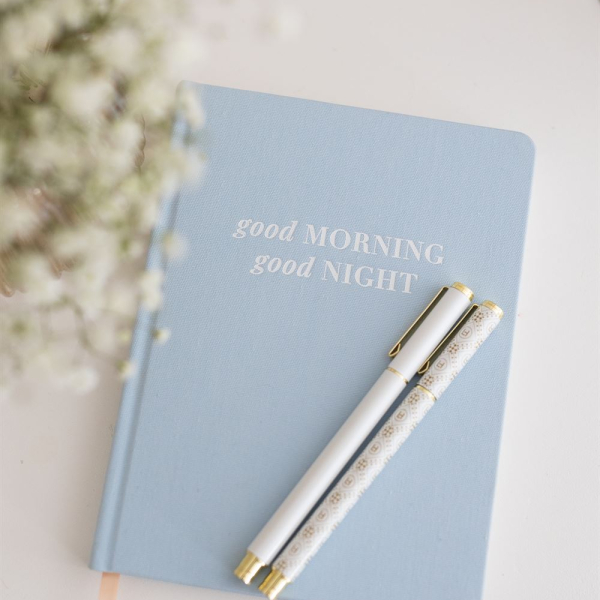 Good Morning Good Night - Sky Blue - Daily Practice Journal