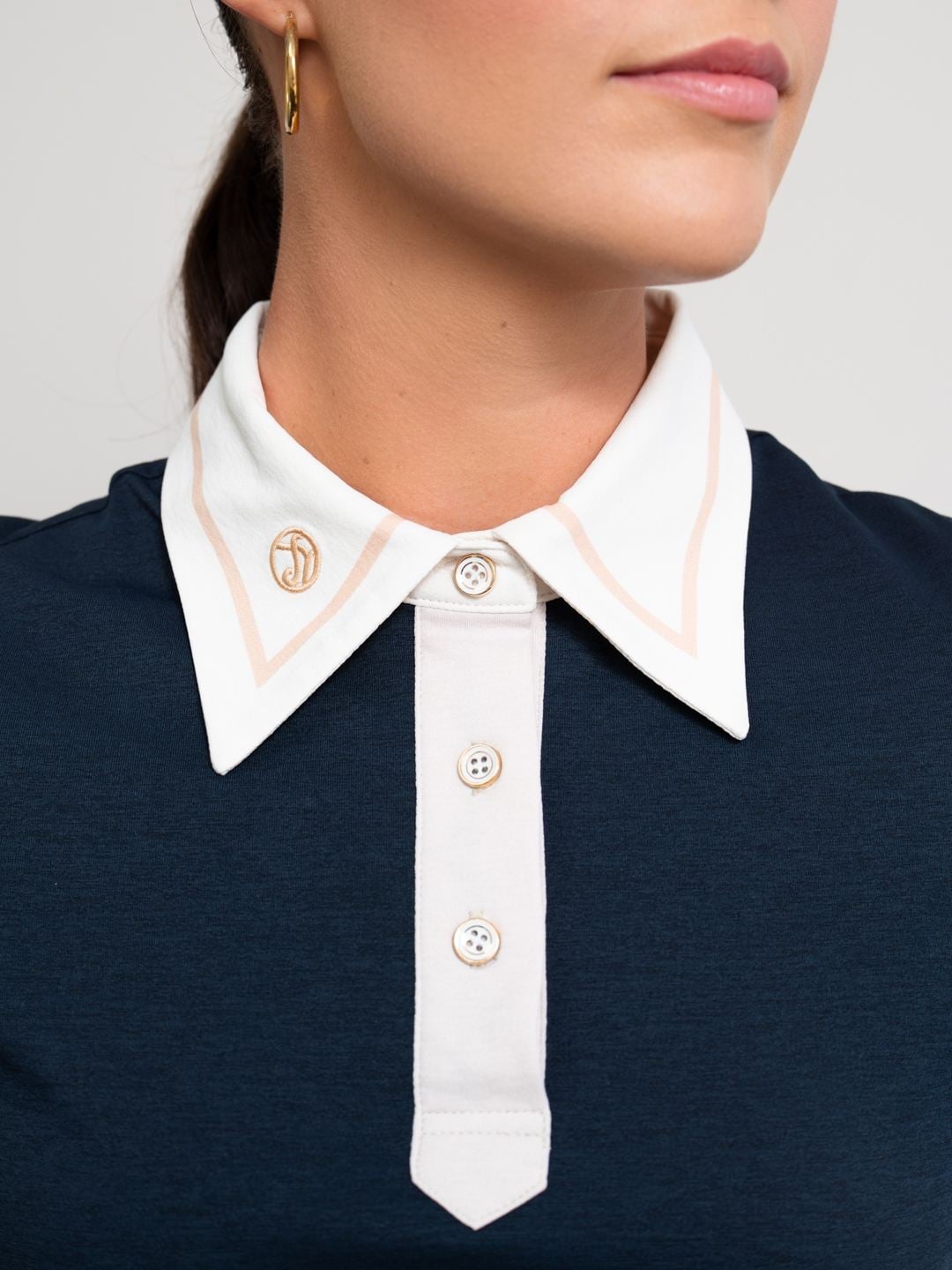 Skye Melody Victory Polo - Midnight Blue
