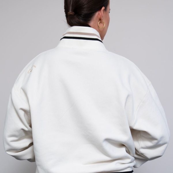 Skye Melody Soft Touch Half-Zip - Ivory