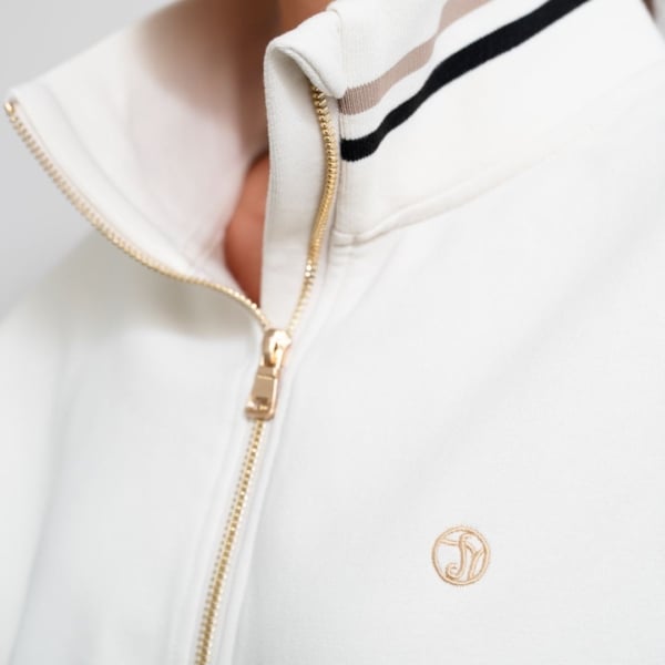 Skye Melody Soft Touch Half-Zip - Ivory