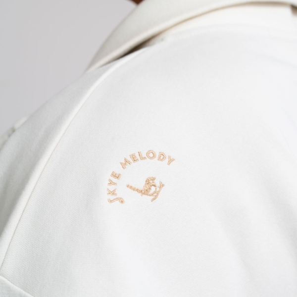 Skye Melody Soft Touch Half-Zip - Ivory
