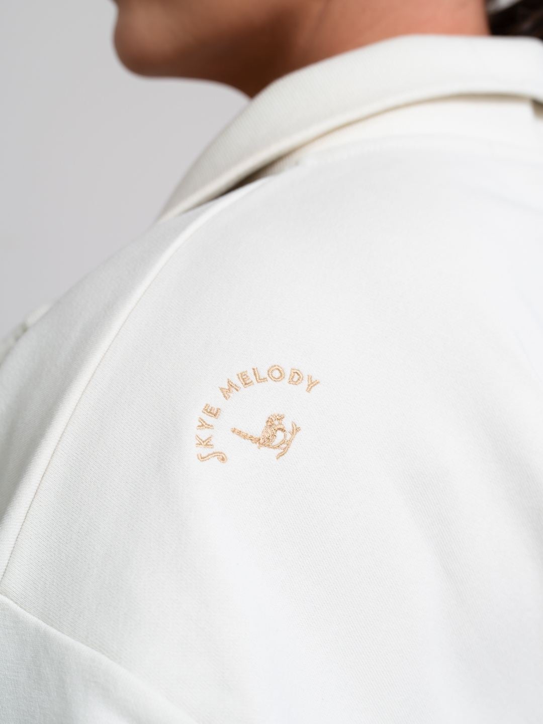 Skye Melody Soft Touch Half-Zip - Ivory