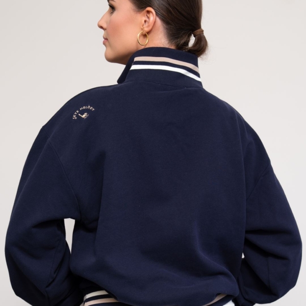 Skye Melody Soft Touch Half-Zip - Midnight Blue