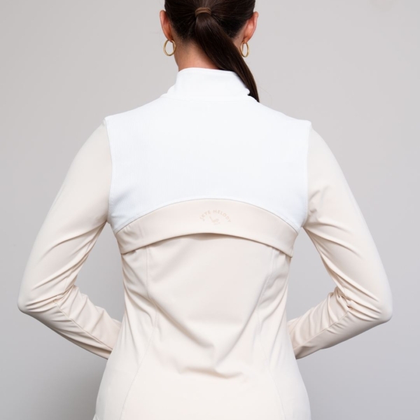 Skye Melody Aria Nylon Jacket - Ivory