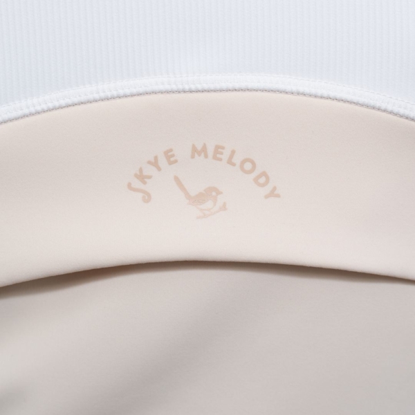 Skye Melody Aria Nylon Jacket - Ivory
