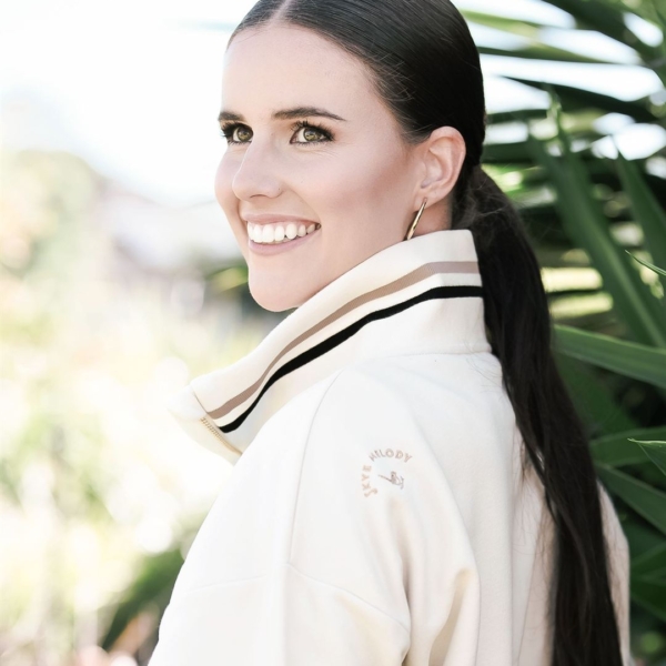 Skye Melody Soft Touch Half-Zip - Ivory