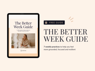 The Better Week Guide LH Agenda Planner Printable